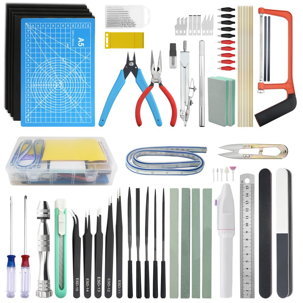 Amazon | WMYCONGCONG 81点セット プラモデル工具セット 入門用ツール